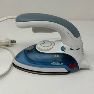 Perfection KBF-01 Dual Voltage Worldwide Travel Iron & Fabric Steamer W6